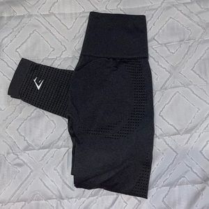 black gymshark leggings